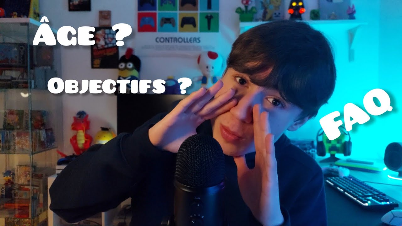 ASMR FAQ des 1000 abonnés (mon âge, objectifs ?)