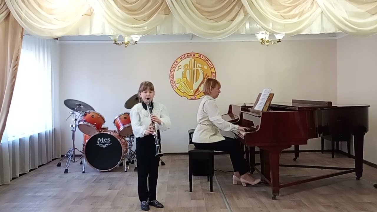 Г.Ф.Телеман. Сонатіна; Українська народна пісня 