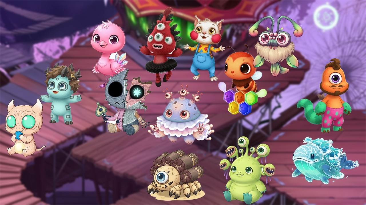 ALL New Young Monsters | My Singing Monsters DOF Style