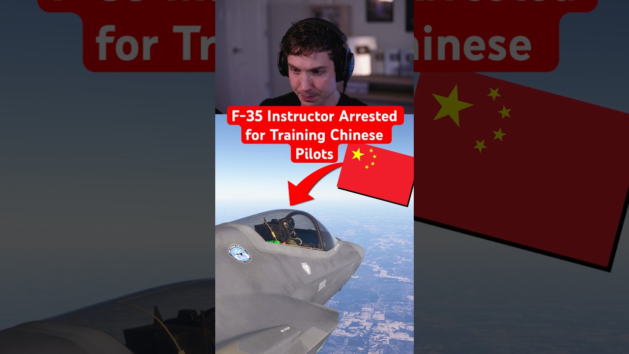 F-35 Instructor Arrested for Training Chinese Pilots