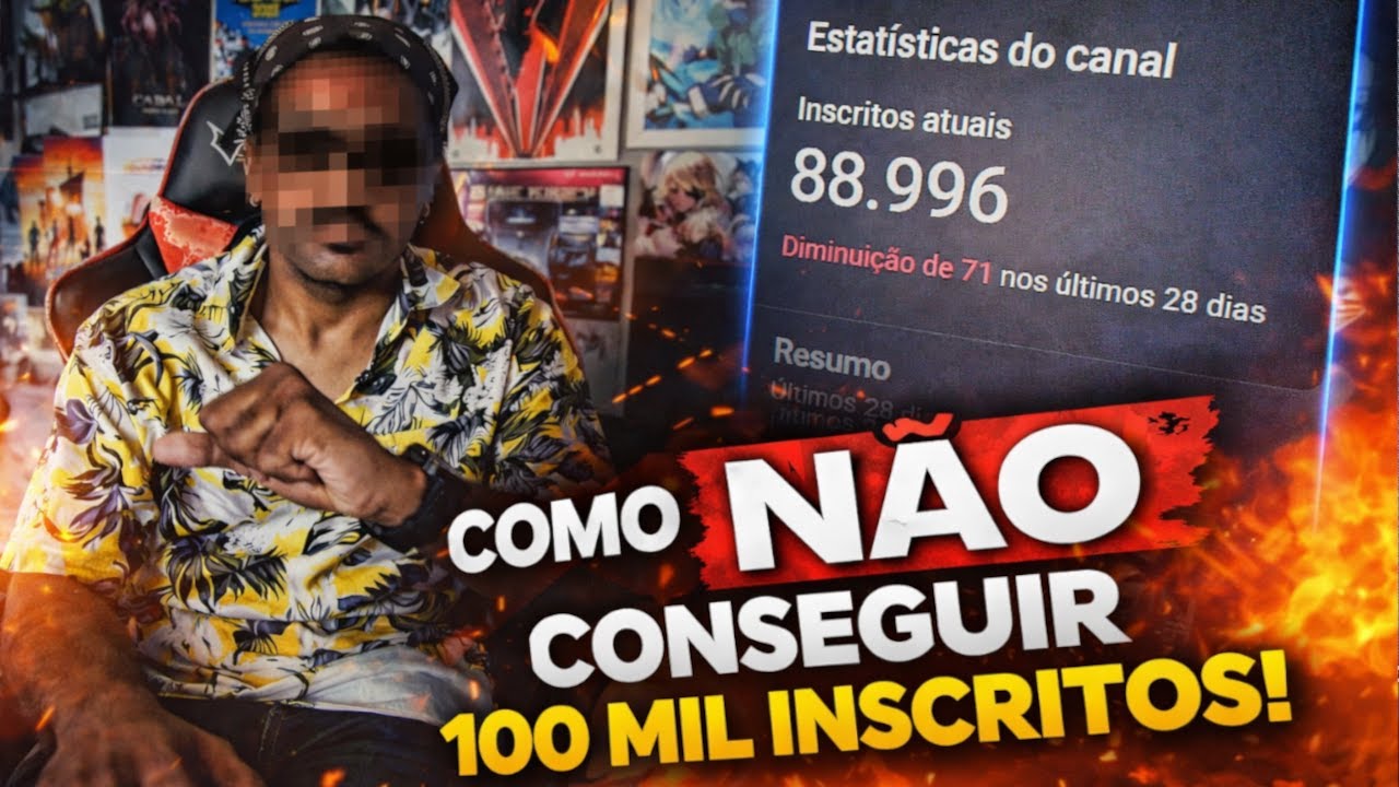 COMO NÃO CONSEGUIR 100 MIL INSCRITOS! Especial Ano Novo 2025
