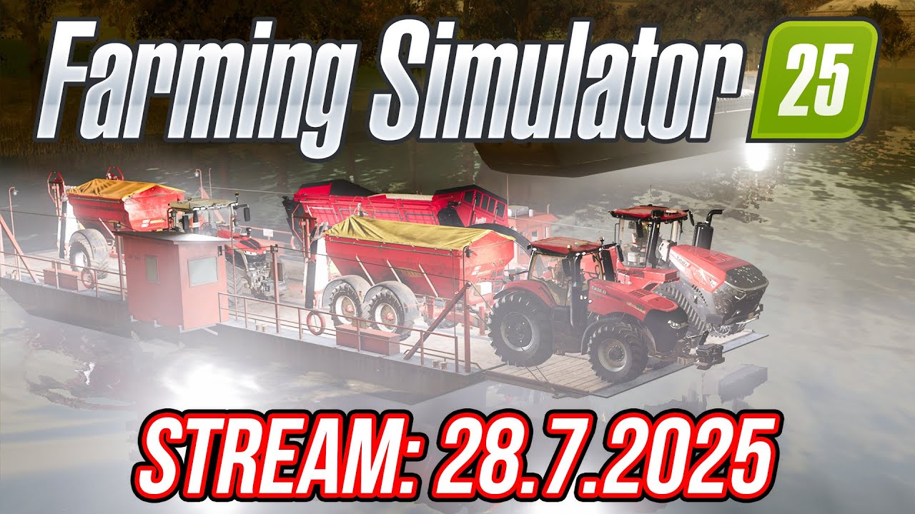 FARMING SIMULATOR 25 MULTIPLAYER | 28.7.2025