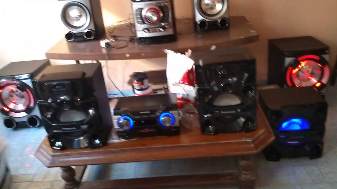 LG CM 9520 vs Panasonic AKX 880 volume máximo