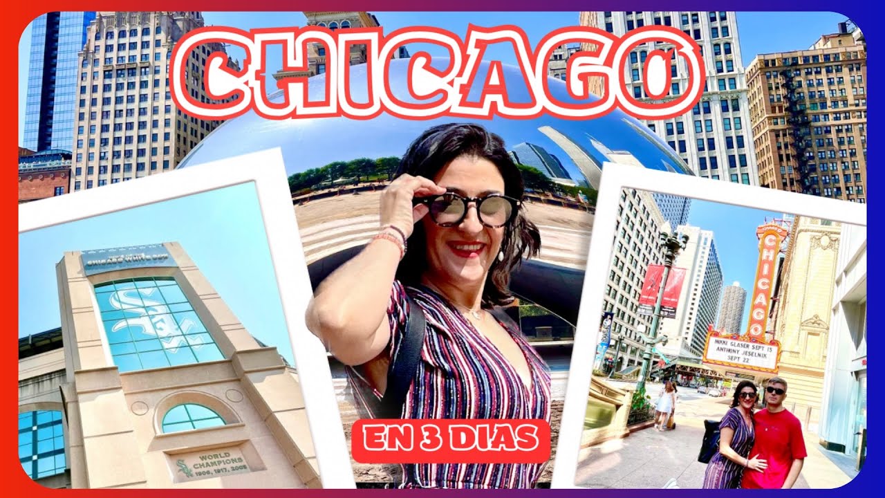 ✅ 3 días en CHICAGO🇺🇸Día 2. Imprescindibles‼️Ir al Beisbol 🏟️ Subir al 360 🌃 y 🍔Dónde comer 😋