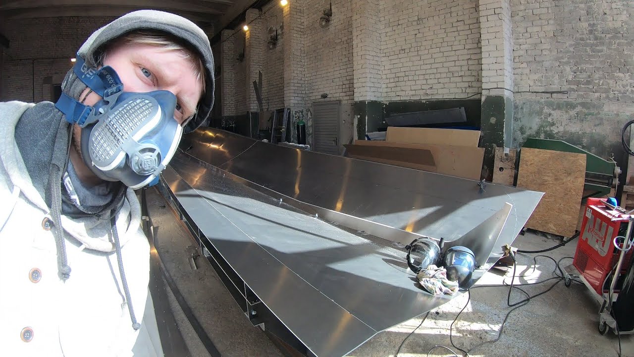 Aluminium Boat hull welding