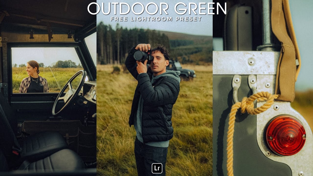 Outdoor Green Preset | Lightroom Mobile Preset Free DNG | green preset | lightroom presets