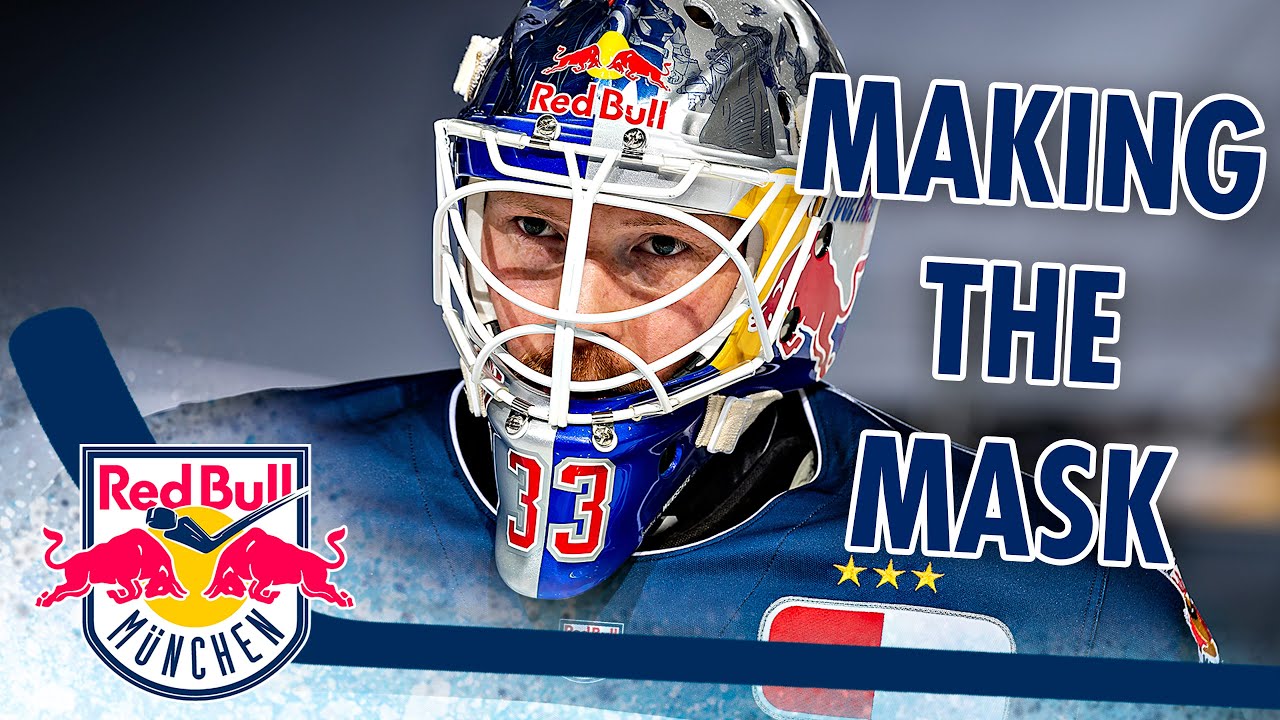 Die neue Maske von Red Bulls Goalie Danny aus den Birken | Mask Making of | Red Bull M&uuml;nchen 2021