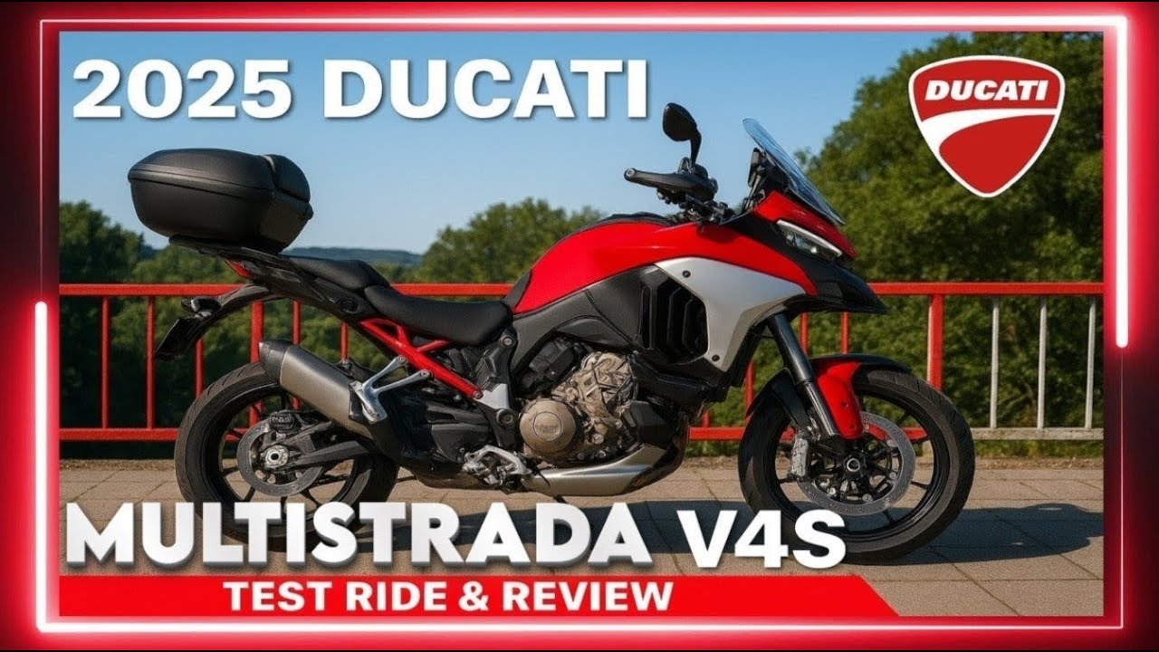 Test Ride: 2025 DUCATI MULTISTRADA V4S