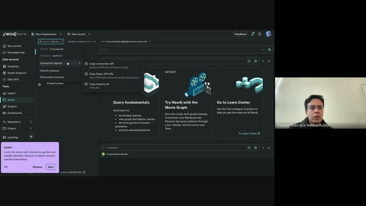 Bases de datos y grafos (2026-2): Bases de datos de grafos con Neo4j Aura