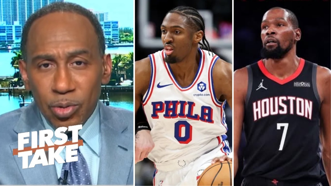 FIRST TAKE | Stephen A. on Rockets waste KD’s 30 Pts vs. Knicks, Maxey’s 39 lifts 76ers over Wolves