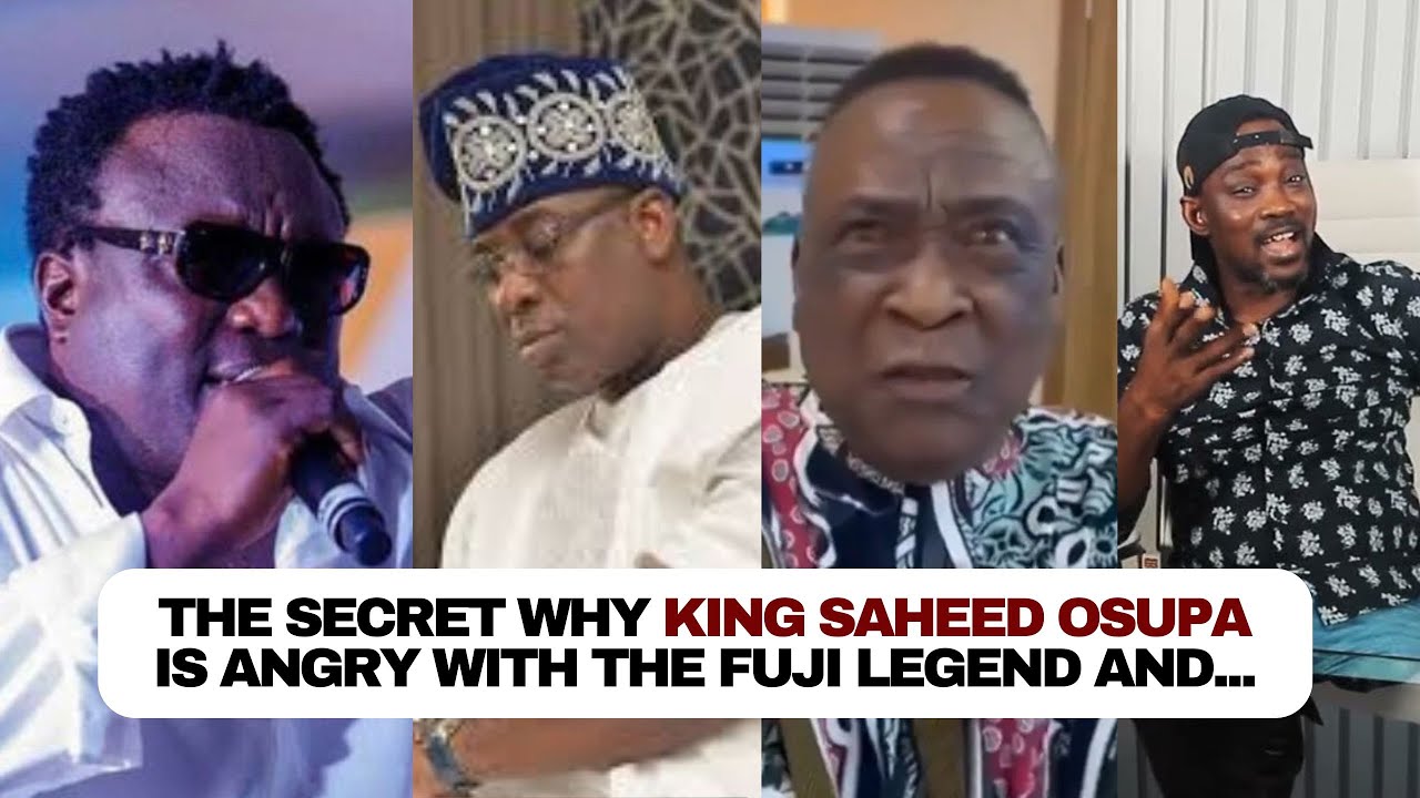 Fuji Music: The reason for the fight with Osupa Saheed and the Other Fuji legend, Kollington has....