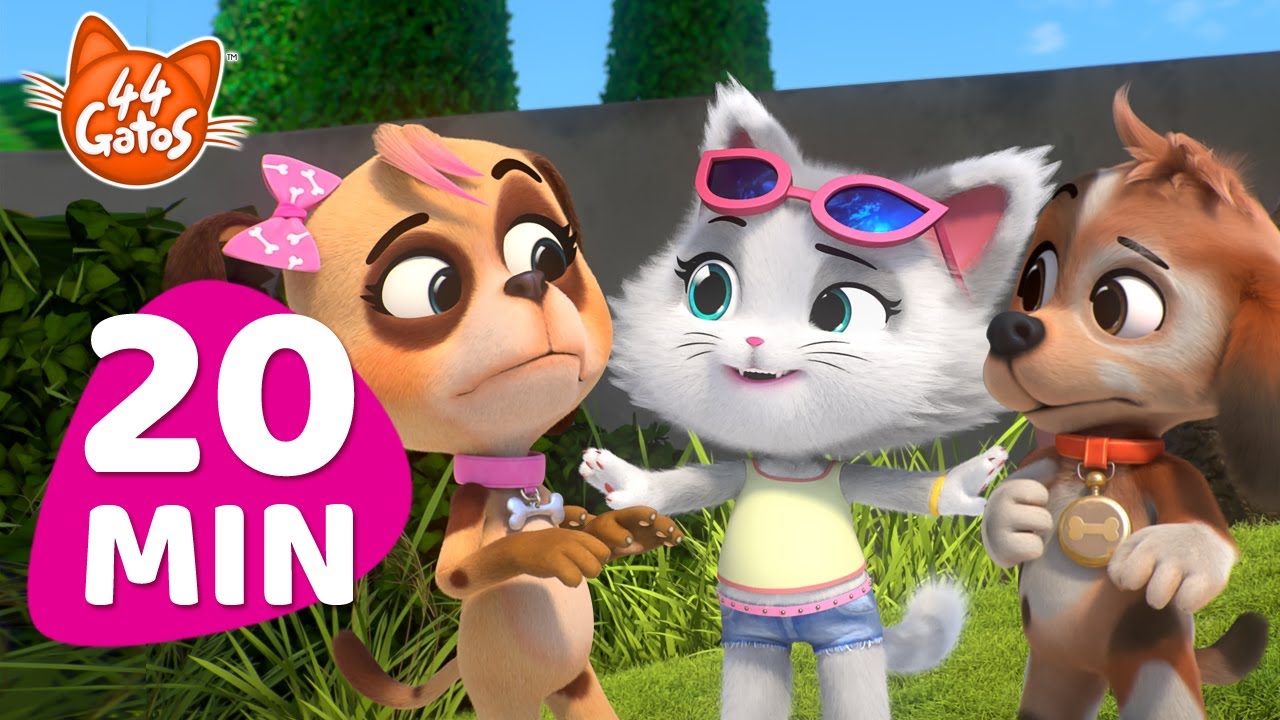 44 Gatos | Latinoamérica | 20 MIN |  Hermanas Vs hermanos: ¡chistes, bromas y muchas aventuras!