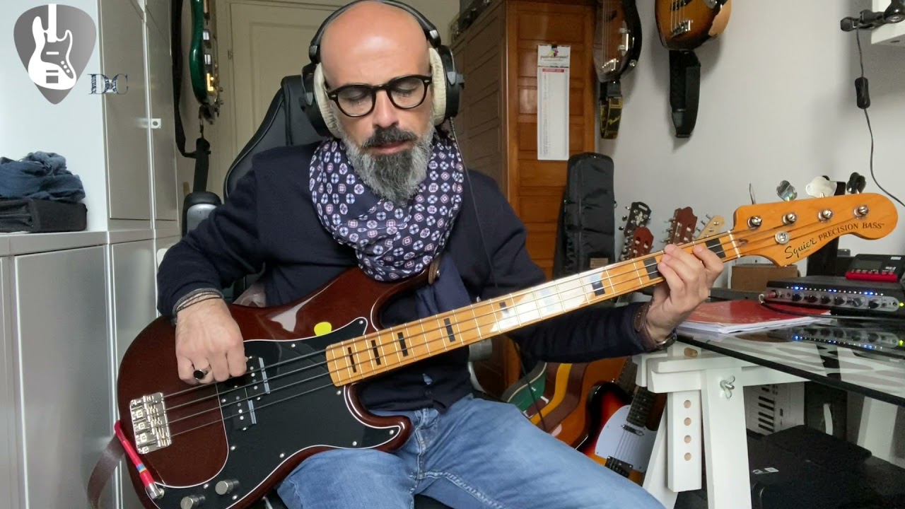 All night long - LIONEL RICHIE (BASS COVER) 