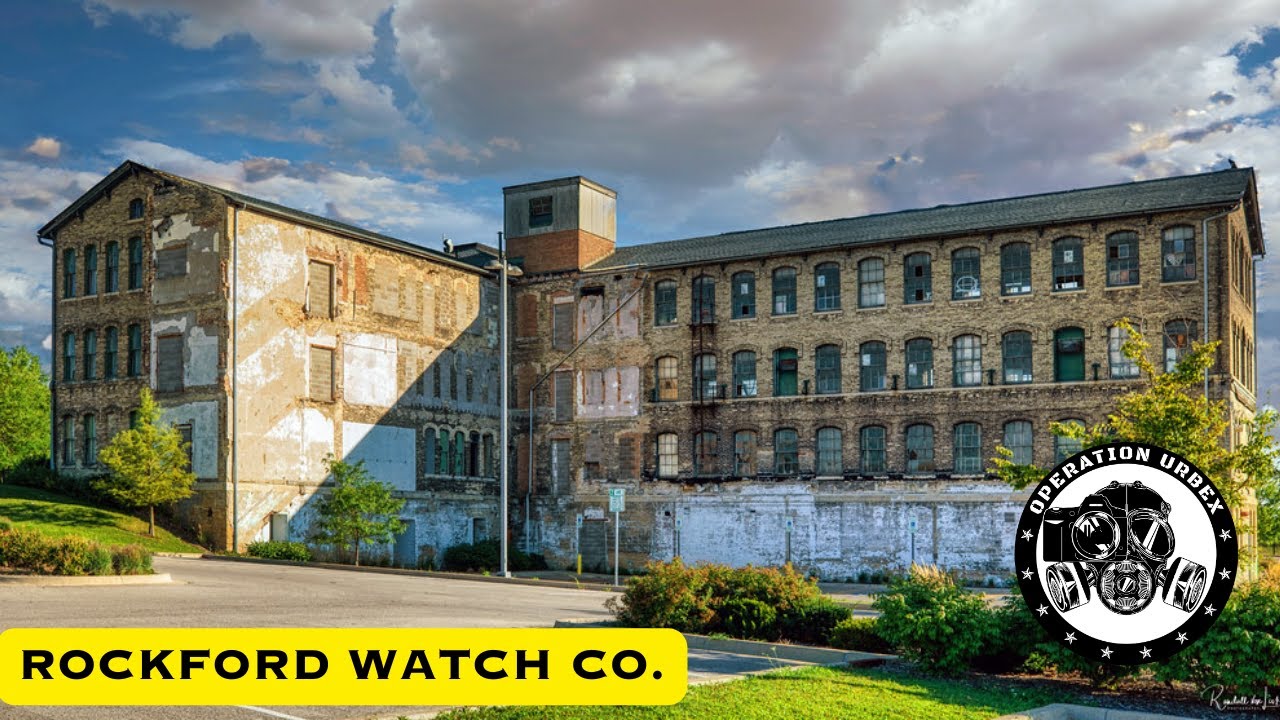 EXPLORING OLD ROCKFORD WATCH CO, ROCKFORD ILLINOIS #urbex #rockfordillinois