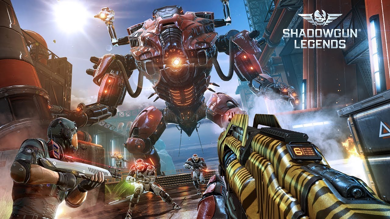 SHADOWGUN LEGENDS - FPS PvP and Coop Shooting Game by MADFINGER Games - Gameplay
