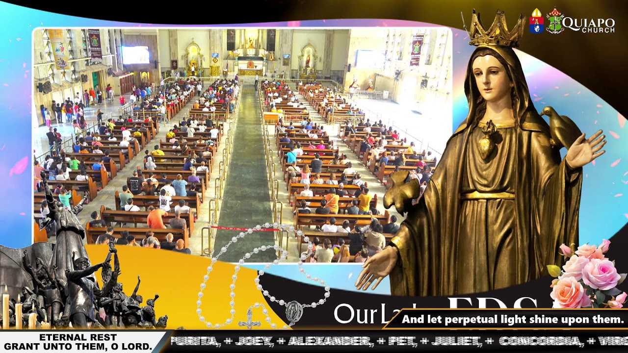 #QuiapoChurch 8AM LIVE MASS • 25 FEBRUARY 2026 • WEDNESDAY of the First Week of LENT