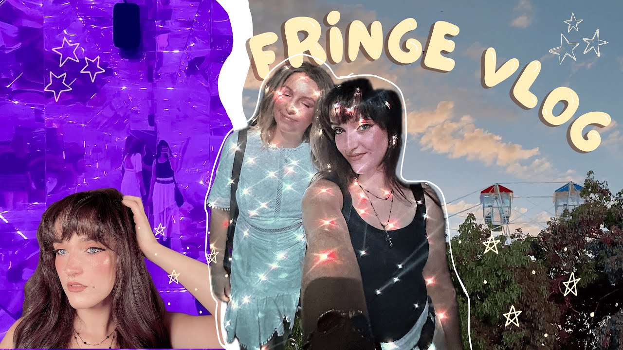 Fringe Festival Vlog | grwm + carnival vlog 🎠