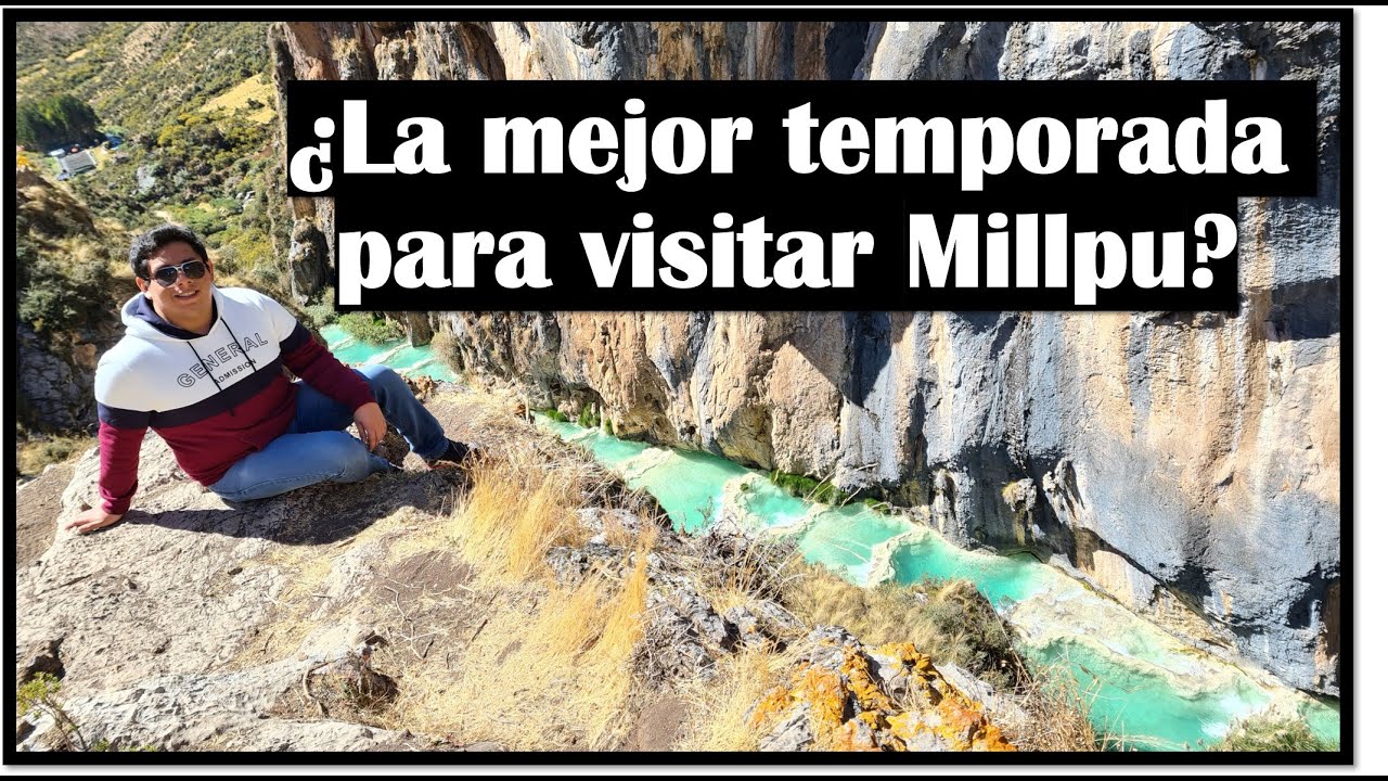 MEJOR TEMPORADA para visitar MILLPU | Aguas turquesas en AYACUCHO - PER&Uacute;