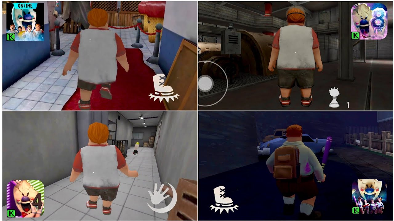 Play As Charlie In Ice Scream 8 vs Ice Scream United vs Horror Brawl vs Ice Scream 4