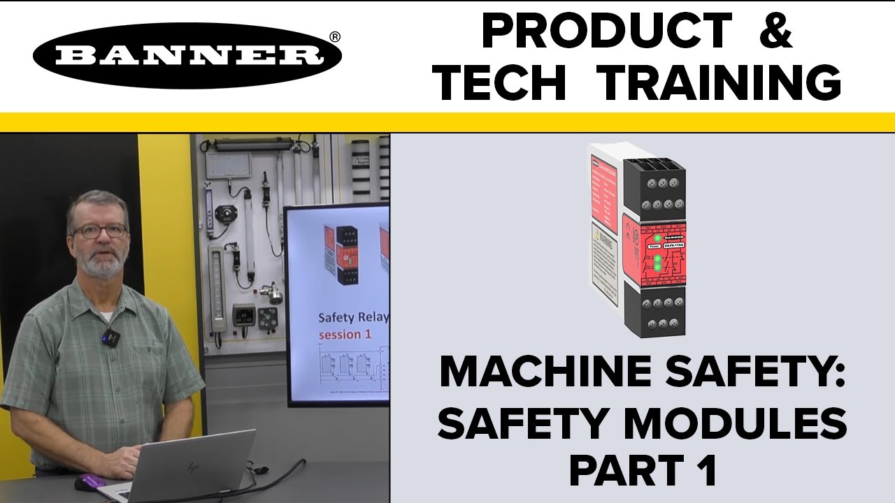 Machine Safety: Banner Safety Modules Part 1
