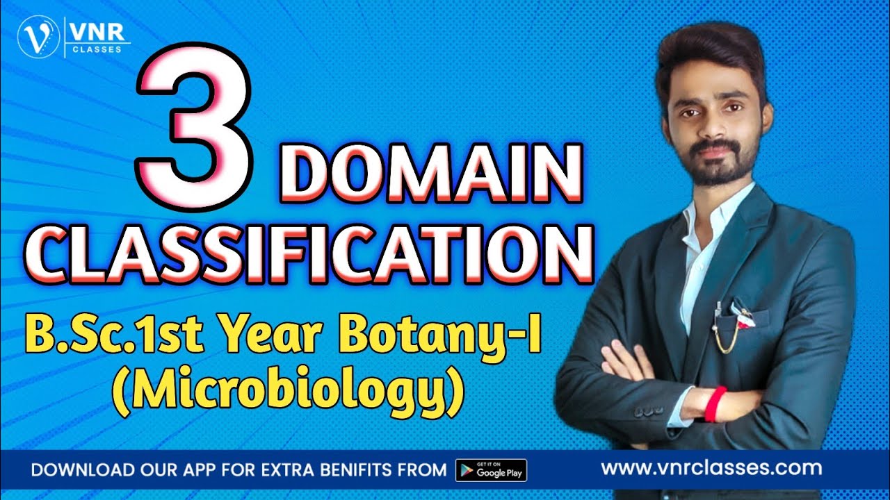3 Domain Classification || B.Sc. 1st Year Botany | Paper-I | UGC SYLLABUS ( Microbiology) |