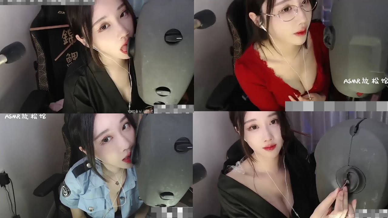 ASMR Relax Room | 轩子舔耳合集(降噪、降低背景乐)