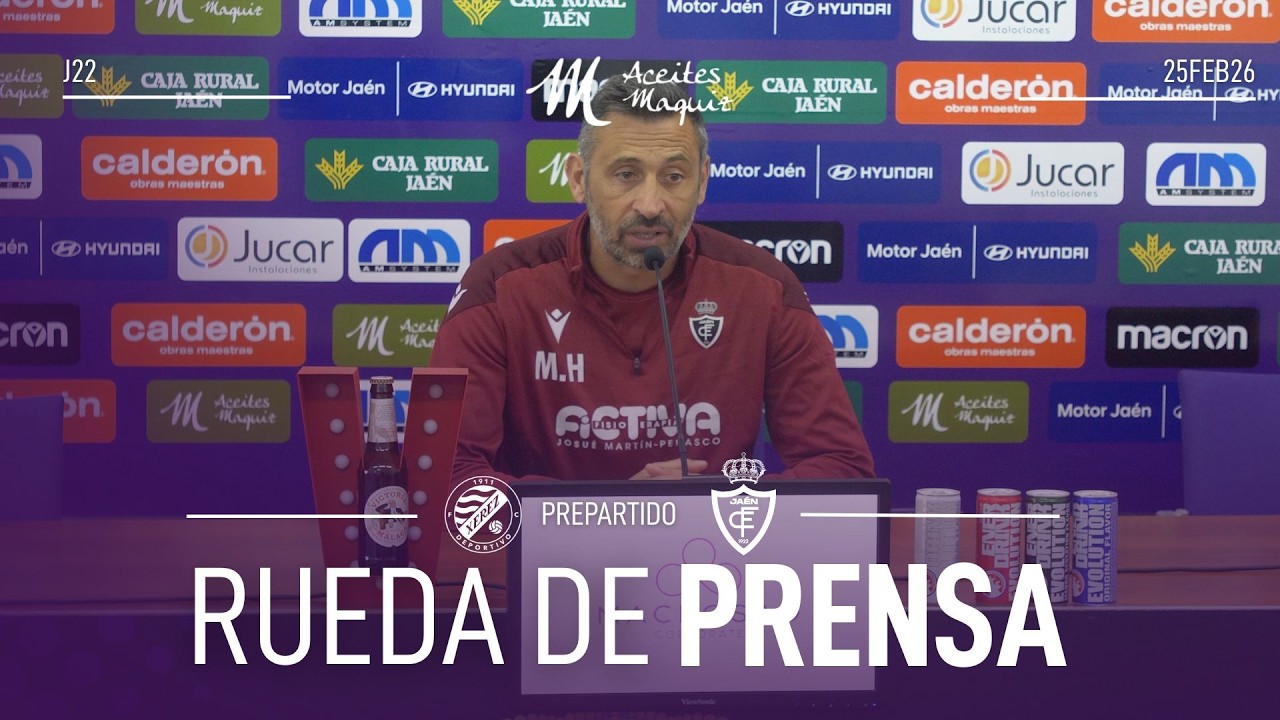 RUEDA DE PRENSA I Xerez Deportivo FC vs  Real Jaén CF
