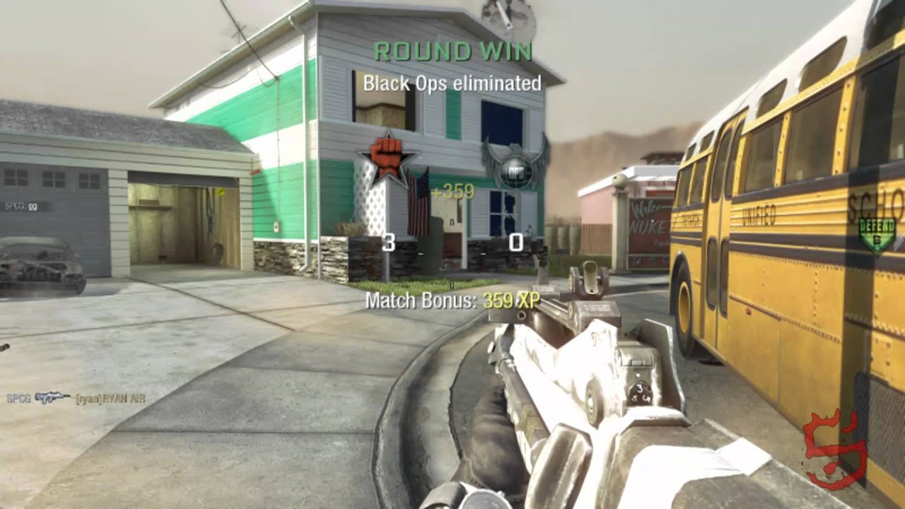 Call of Duty Black Ops HD Multiplayer - Nuketown Search and Destory