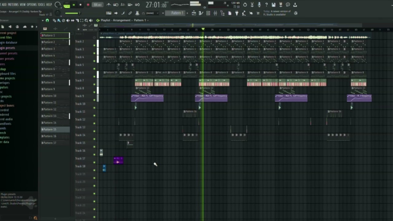 Daddy Yankee Ft. Arcangel - Guaya Instrumental (REMAKE)