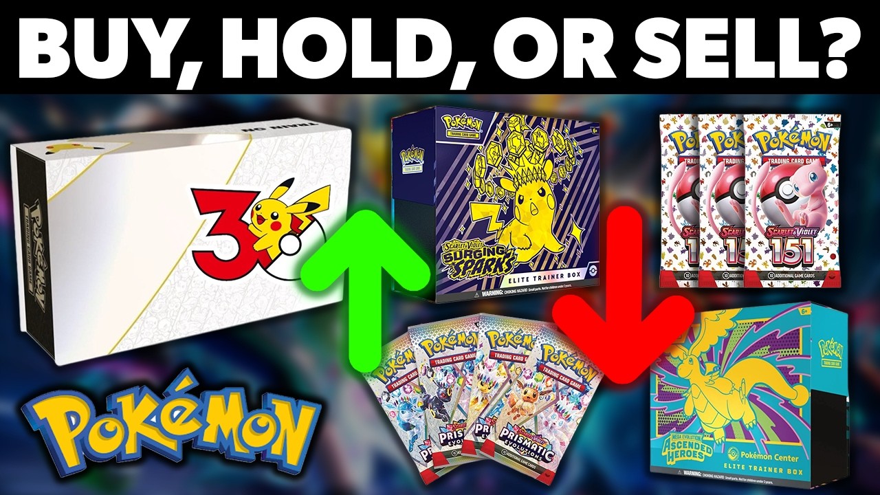 Pokemon Market Update! 30th Anniversary, Product Drops, Investing!