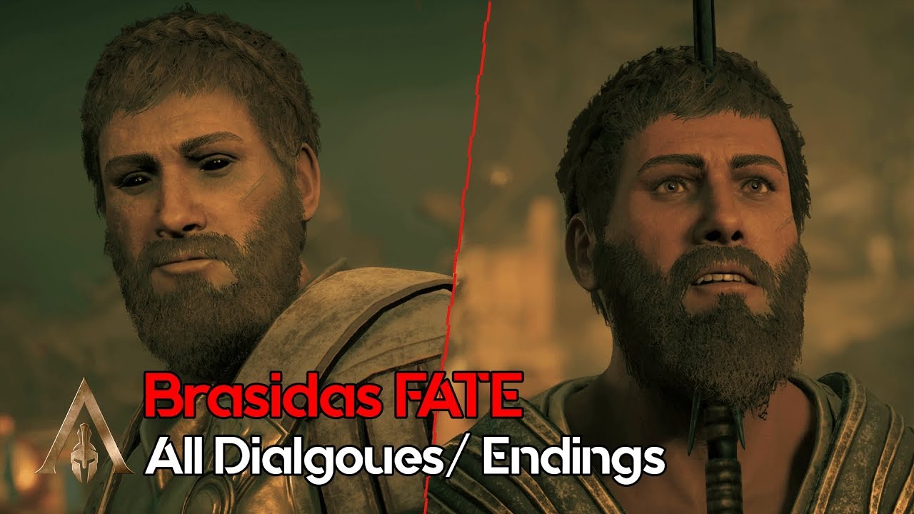 Судьба Брасида - Все диалоги/концовки - AC Odyssey - DLC «Мучения Аида» - Судьба Атлантиды