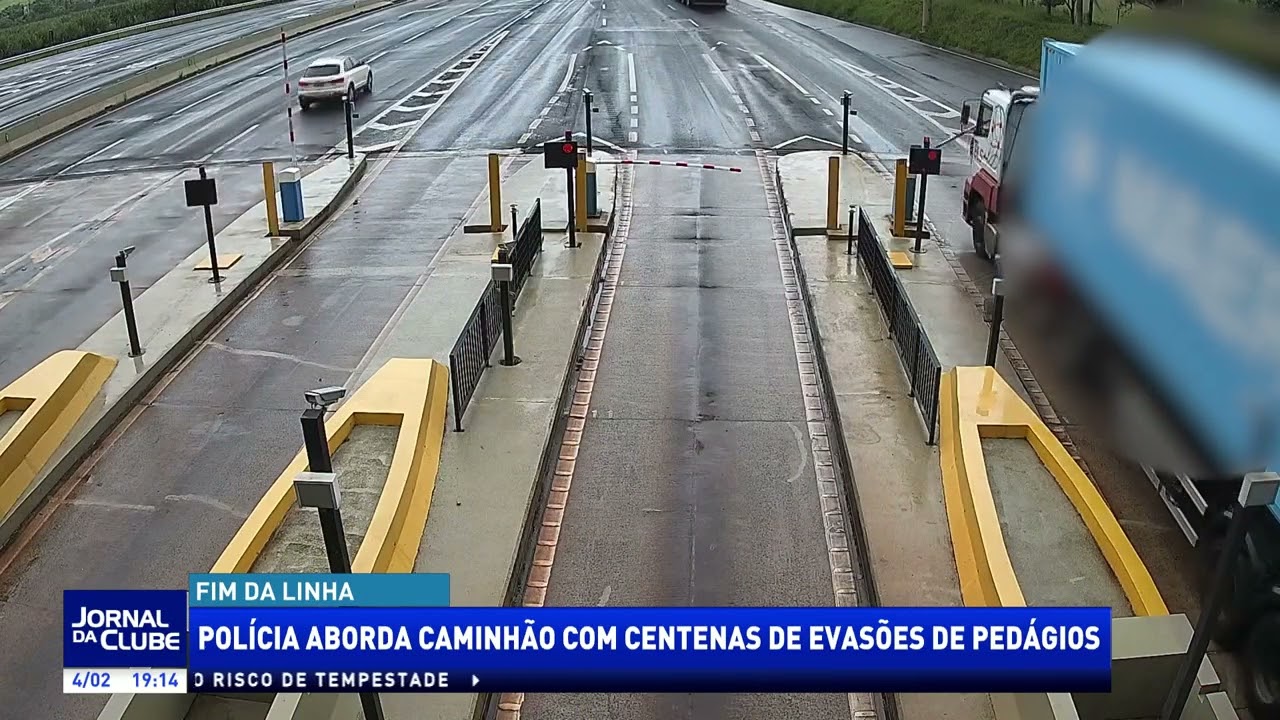 PM detém caminhão com centenas de evasões, em Ribeirão - Jornal da Clube 2ªEdição (04/02/2026)