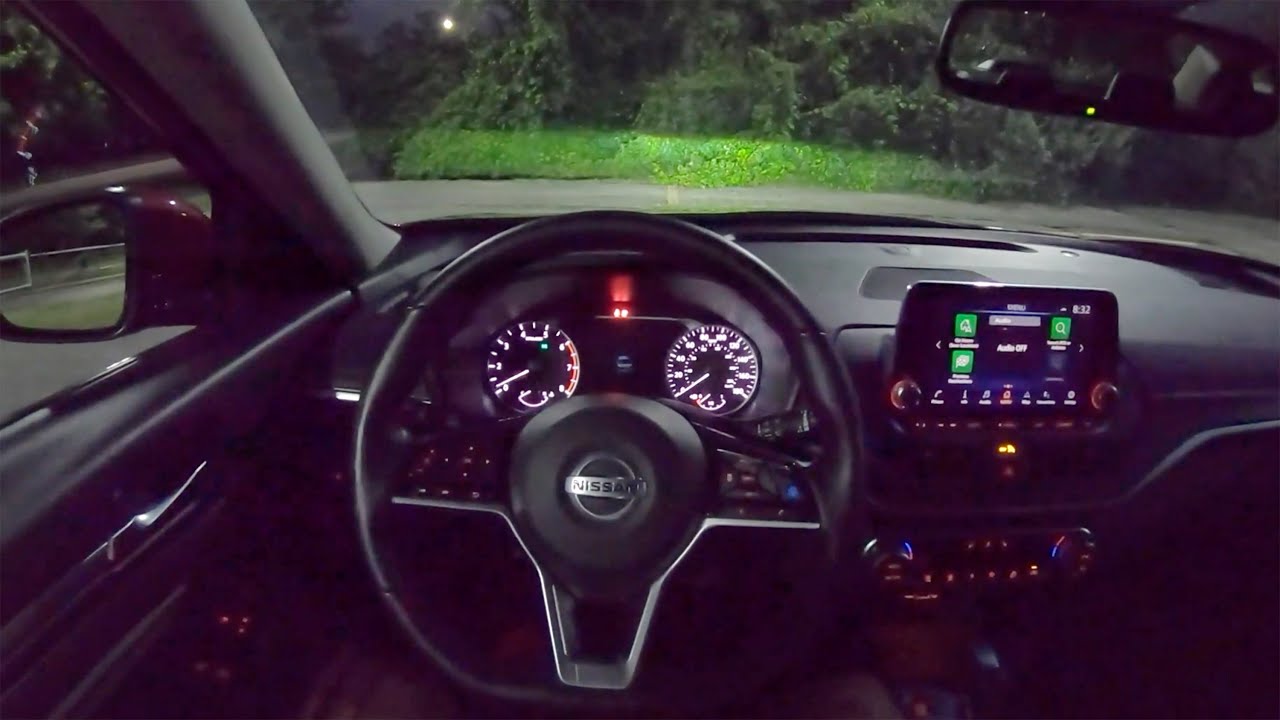 2020 Nissan Altima 2.0 Platinum FWD VC-Turbo - POV Night Drive (Binaural Audio)