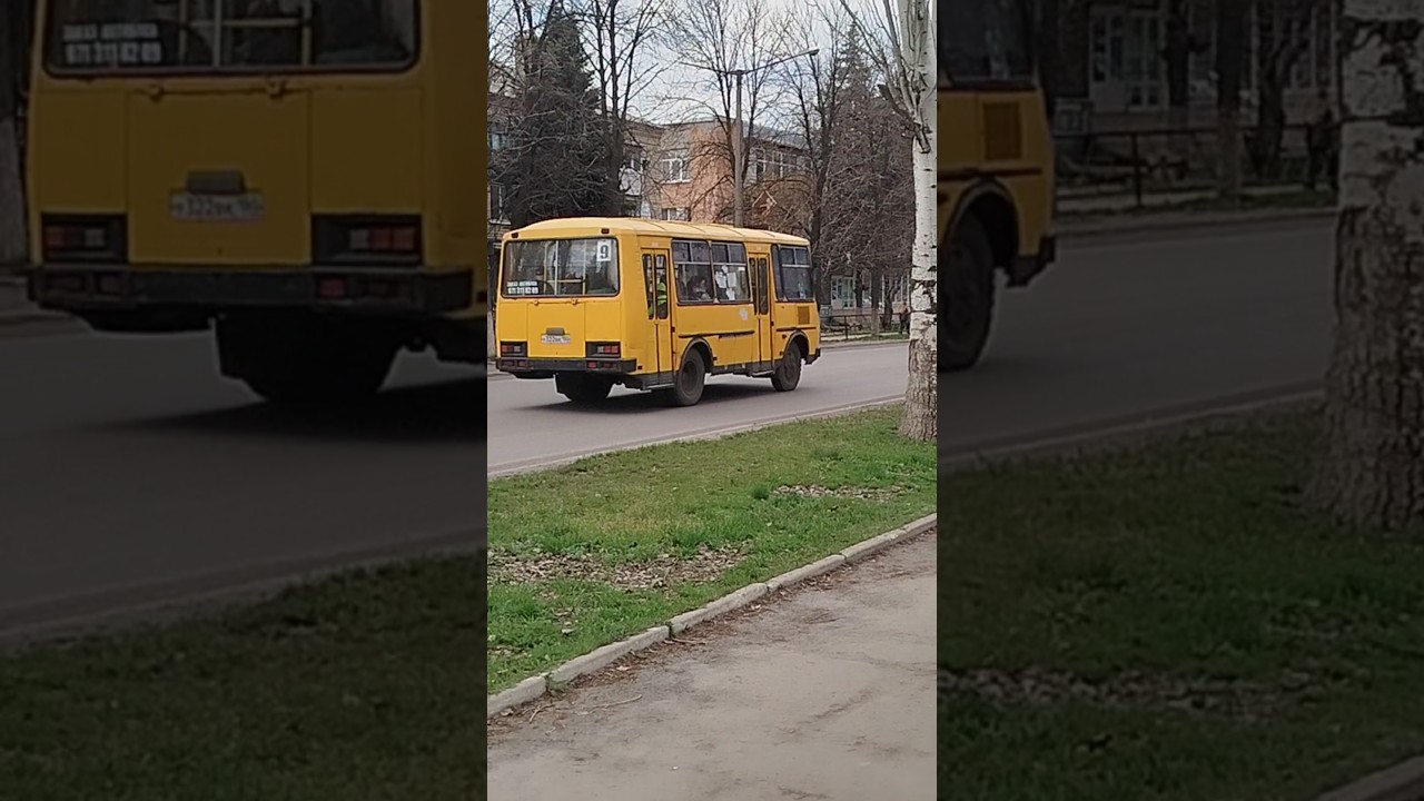 Редкость! Автобус ПАЗ-32051-110 с маршрутом 9 у322вк 180🇷🇺 #автобус #пазик