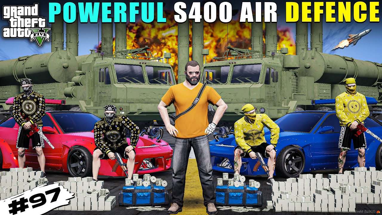 BUYING POWERFUL S400 AIR DEFENCES FOR MANSION | GTA 5 GAMEPLAY