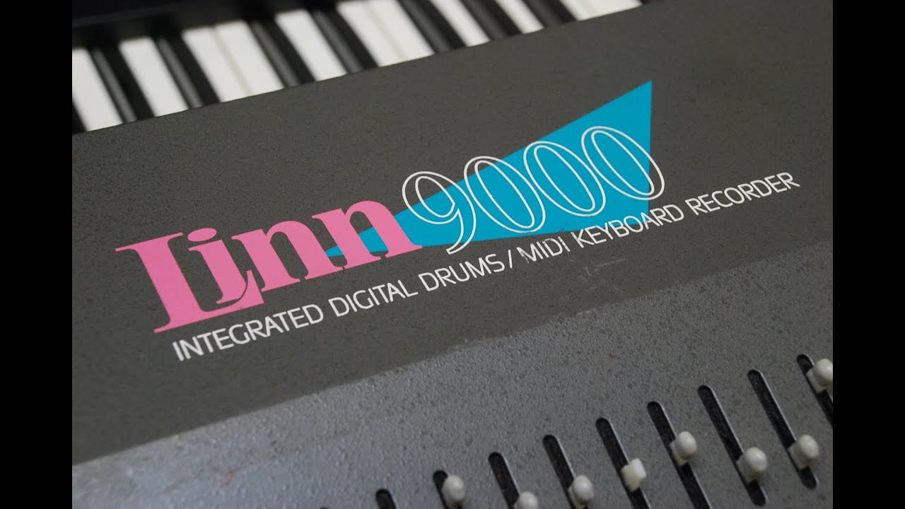 Linn 9000 Vintage Drum Machine Demo