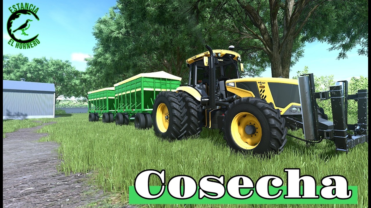 🔴VIVO//#fs25//COSECHA DE CEBADA/​/EST. EL HORNERO🐦 #farmingsimulator25 #viralvideo #viral