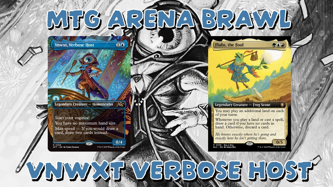 He Forced a DRAW?! Vnwxt, Verbose Host vs Flubs, the Fool | Scute Swarm | MTG Arena Brawl