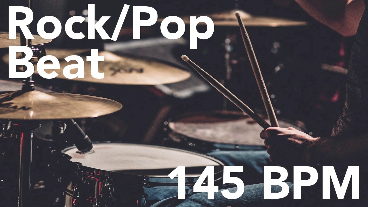 🤘 🥁 Rock/Pop Basic Beat 145 BPM