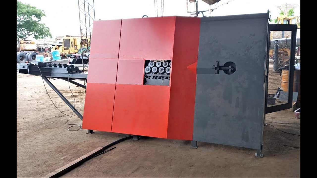 Estribadora Automática Bidireccional para hierro de 6 a 12 mm - Doble hilo