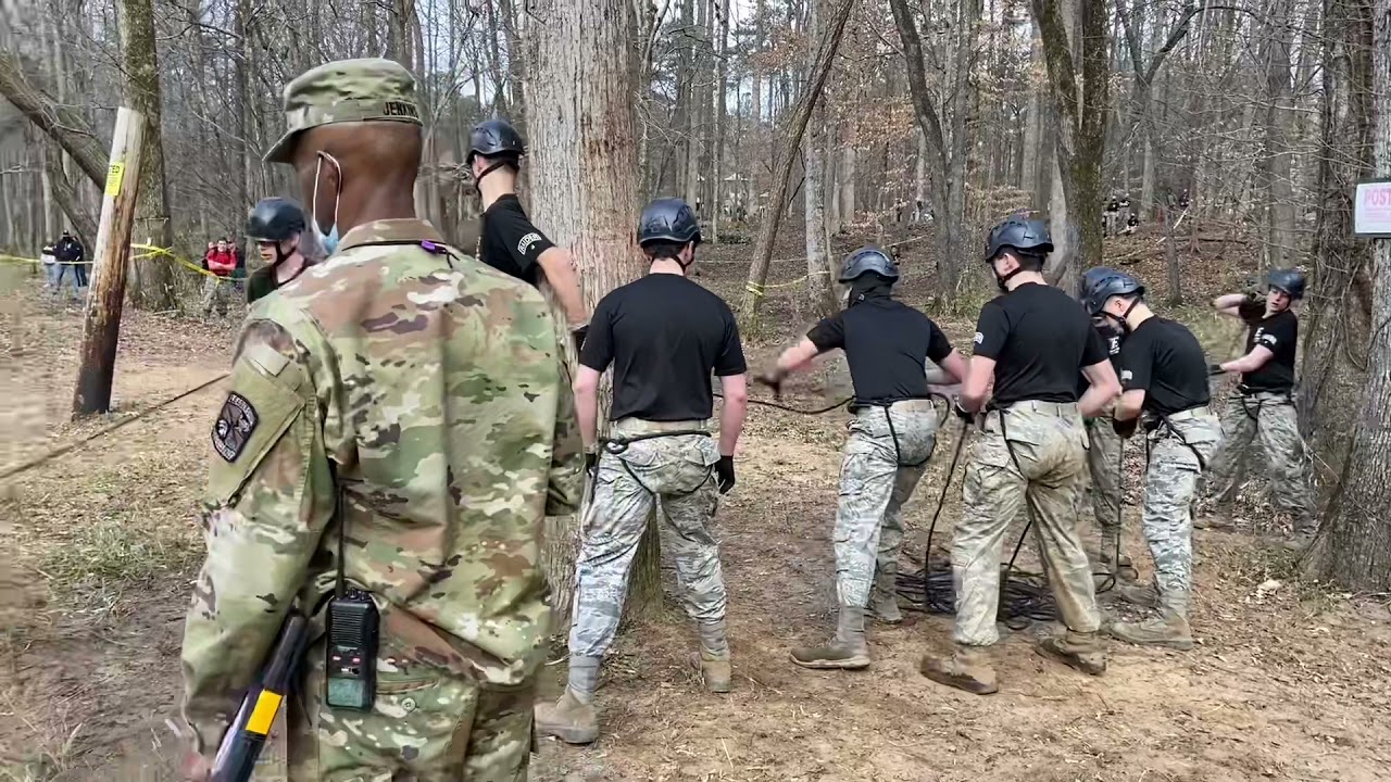 2021 Male Raider Nationals Rope Bridge