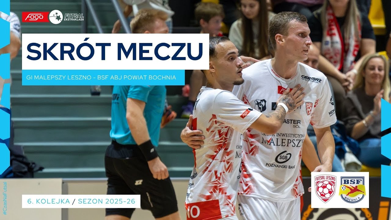 GI Malepszy Leszno - ABJ BSF Bochnia 3:1 SKRÓT | 6. kolejka (2025/26)