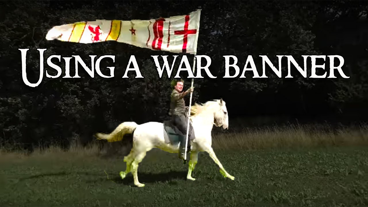 Medieval battle flags, what were they like and how were they used?
