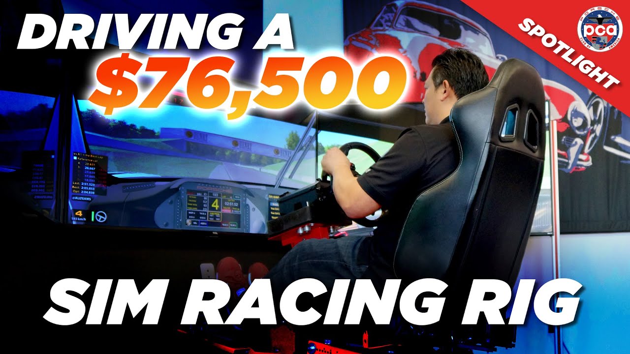 We drive a $76,500 Spark Virtual Racing simulation rig! | PCA Spotlight