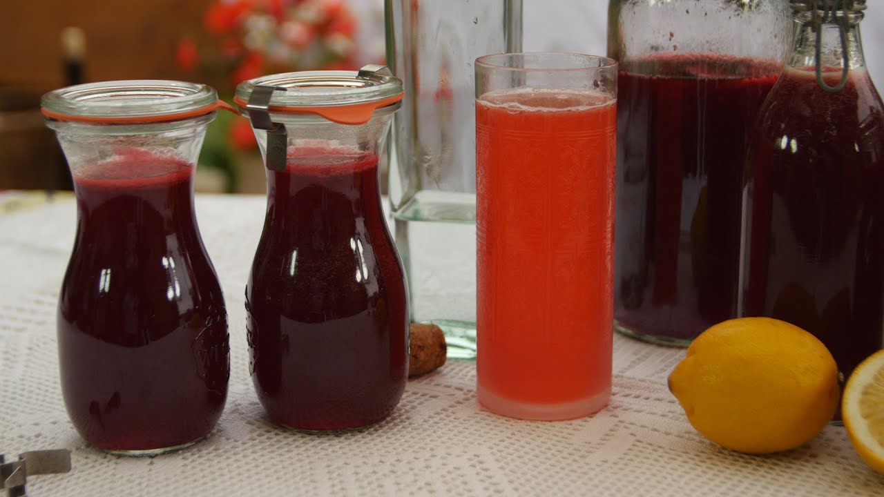 Recepty se Zuzkou: Malinový sirup