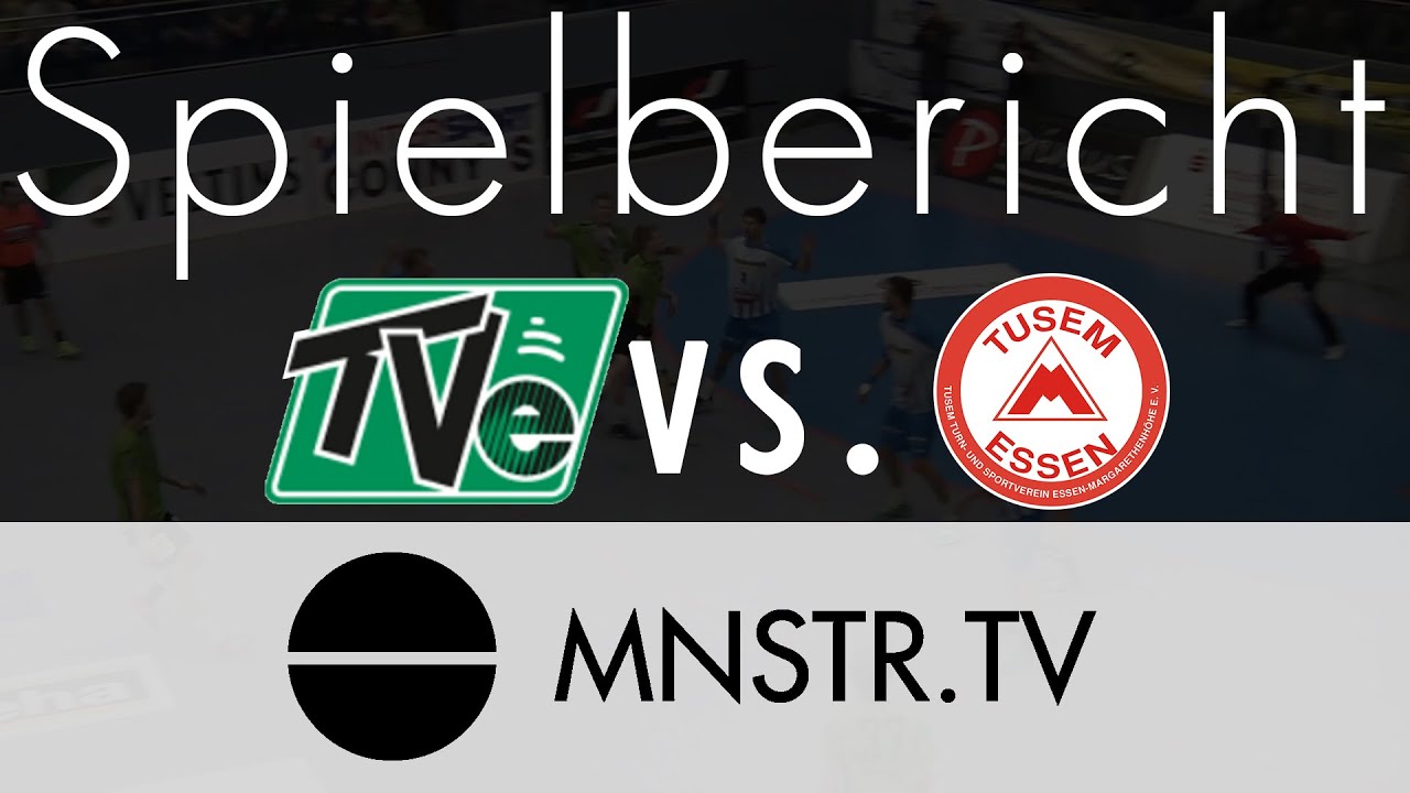 Handball-Bundesliga: TV Emsdetten vs TUSEM Essen | MNSTR.TV