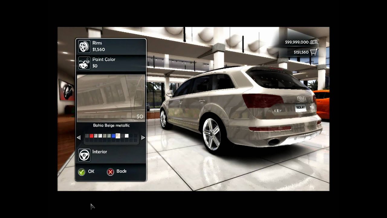 TEST DRIVE UNLIMITED 2 PC- AUDI Q7 V12 TDI