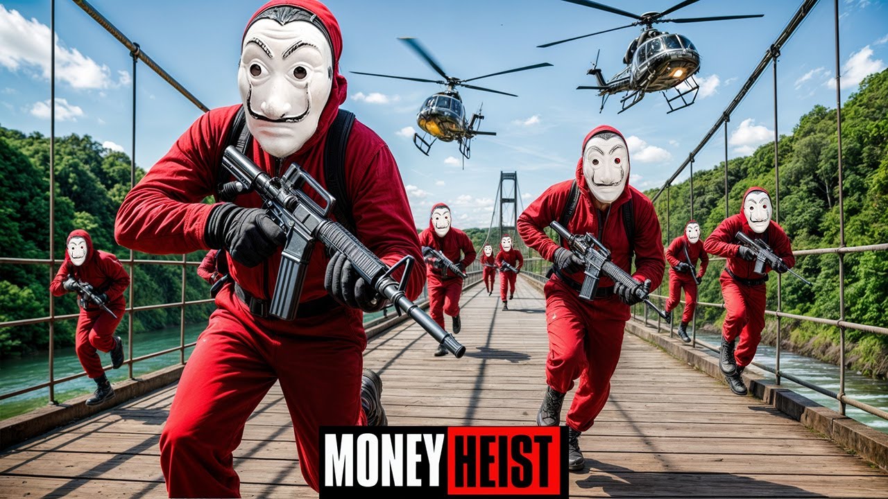 PARKOUR VS MONEY HEIST! 6 | No ESCAPE No SURVIVAL POLICE Brutal Chase (BELLA CIAO REMIX) Epic POV