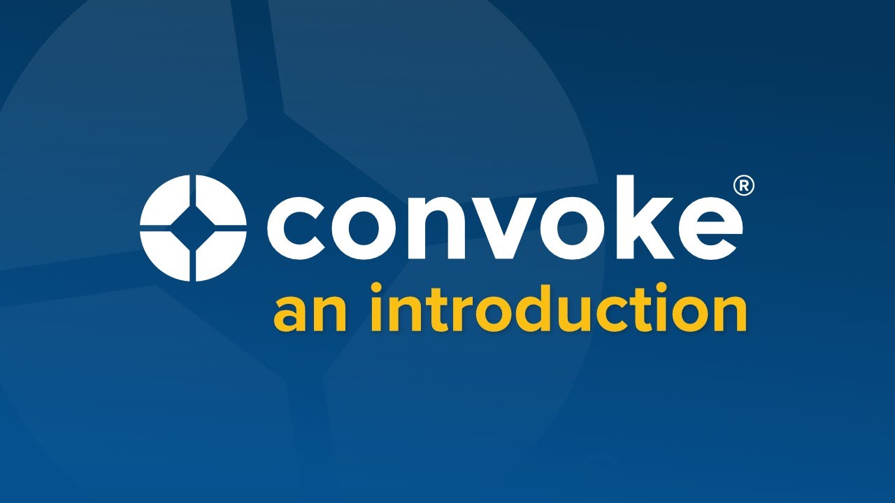 Introduction to Convoke