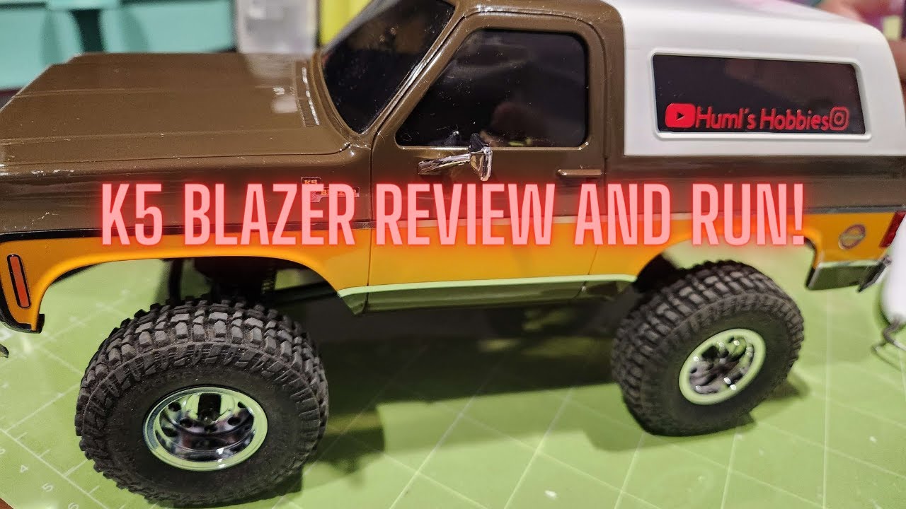 FMS FCX24 K5 Blazer review and run!